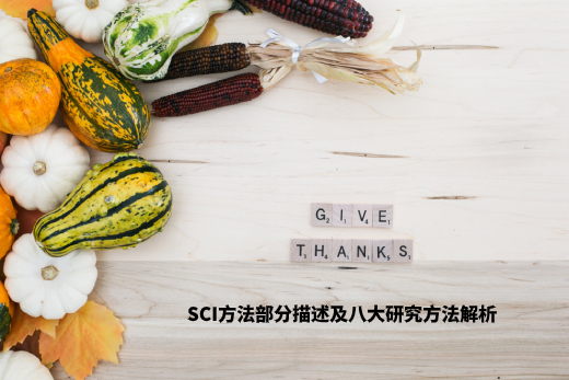 SCI方法部分描述及八大研究方法解析