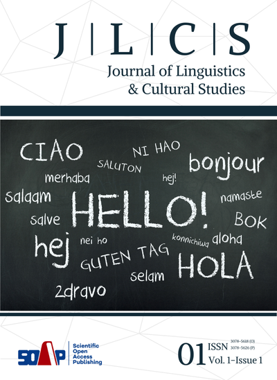 Journal of Linguistics & Cultural Studies