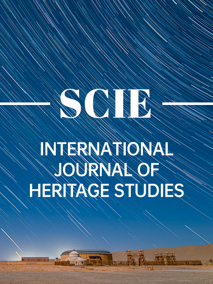 INTERNATIONAL JOURNAL OF HERITAGE STUDIES