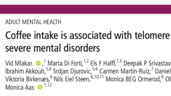 每天几杯咖啡，延长端粒长度，减缓生物学衰老5年
