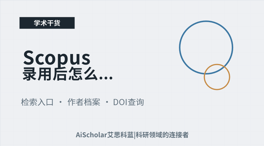 Scopus录用后怎么查稿