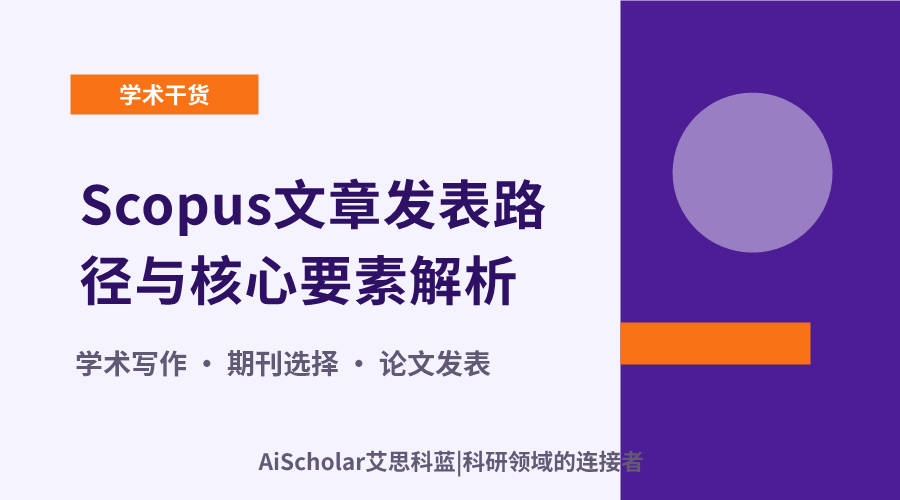 Scopus文章发表路径与核心要素解析