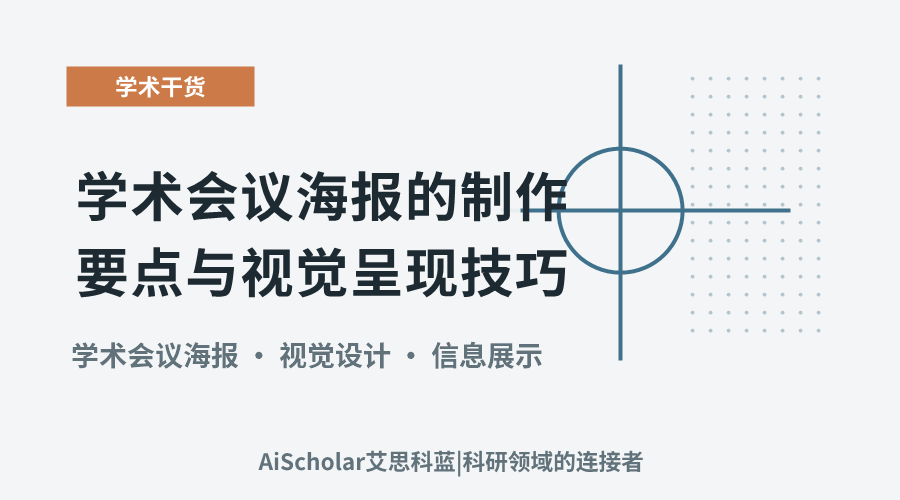 学术会议海报的制作要点与视觉呈现技巧