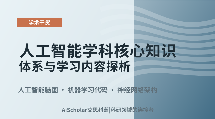人工智能学科核心知识体系与学习内容探析