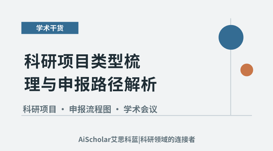 科研项目类型梳理与申报路径解析