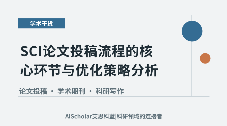 SCI论文投稿流程的核心环节与优化策略分析