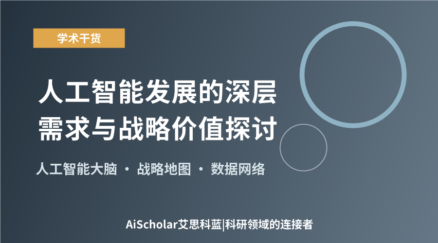 人工智能发展的深层需求与战略价值探讨