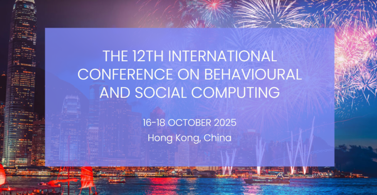 第十二届行为与社会计算国际会议（BESC 2025）