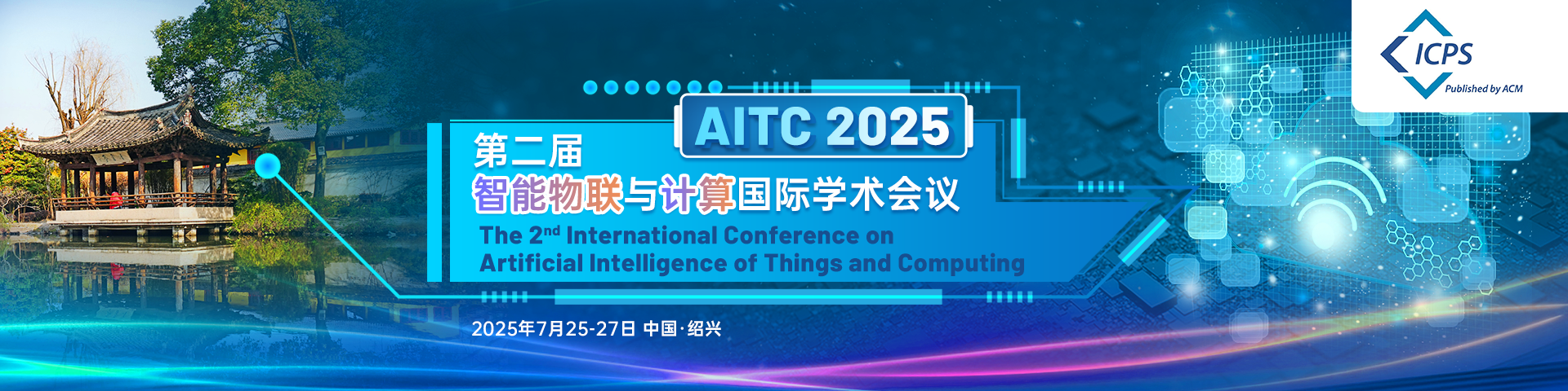 【ACM独立出版】第二届智能物联与计算国际学术会议(AITC 2025)